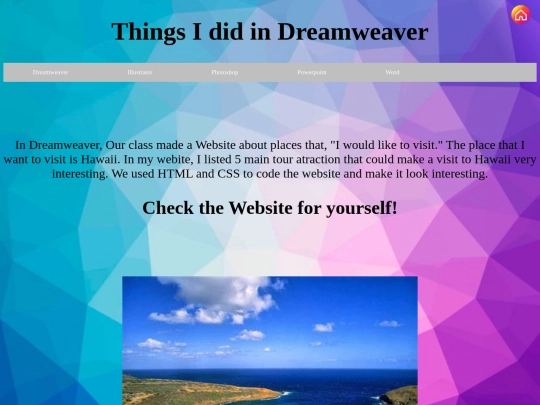 dreamweaver screenshot