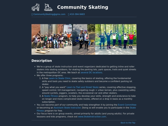communityskating screenshot
