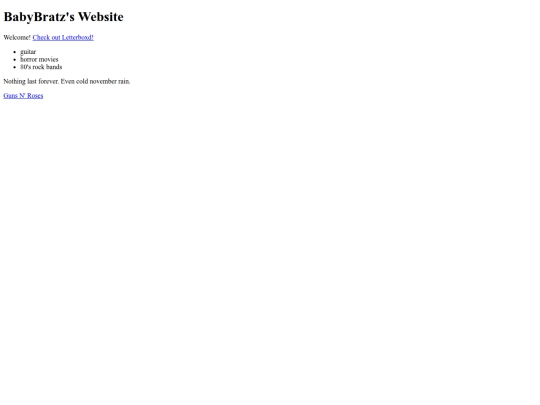 index screenshot