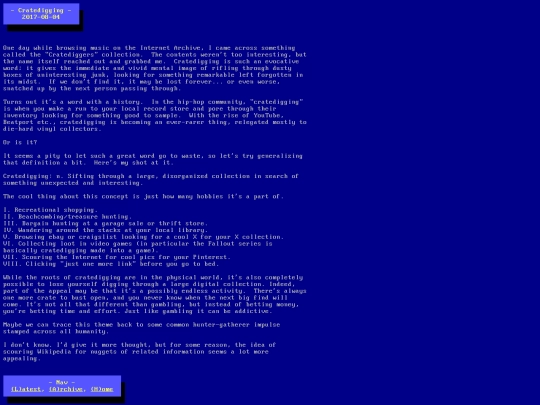 blog/posts/cratedig screenshot
