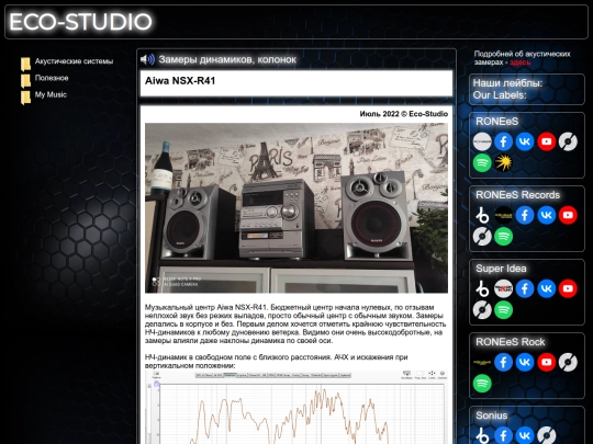 AiwaNSX-R41 screenshot