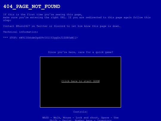 404 screenshot