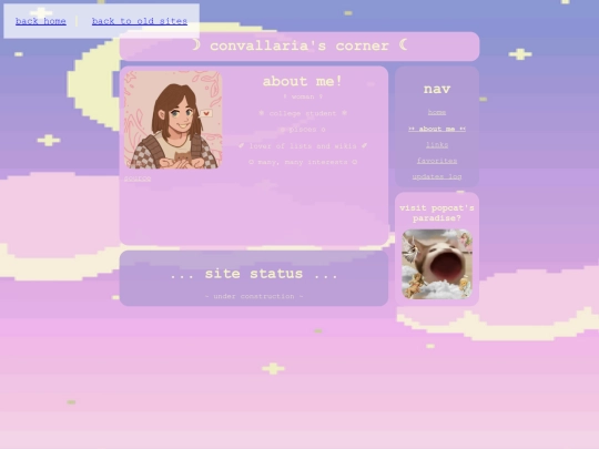 site/oldsites/convallaria/about-me screenshot