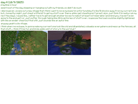 minecraft/days/day4 screenshot