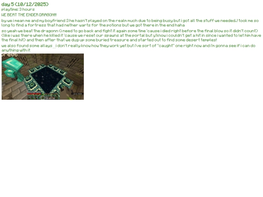 minecraft/days/day5 screenshot