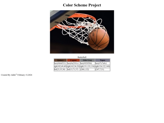 color-scheme screenshot