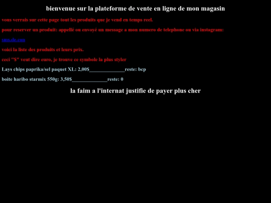 venteonline screenshot