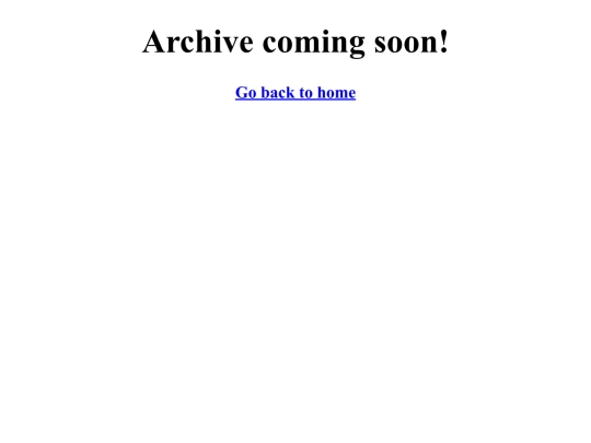 archive screenshot