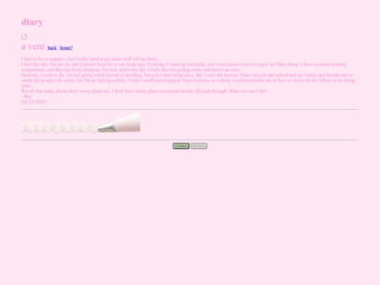 diary/diary screenshot