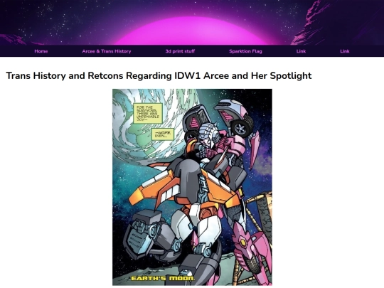 Trans_History_and_Retcons_Regarding_IDW1_Arcee_and_Her_Spotlight screenshot