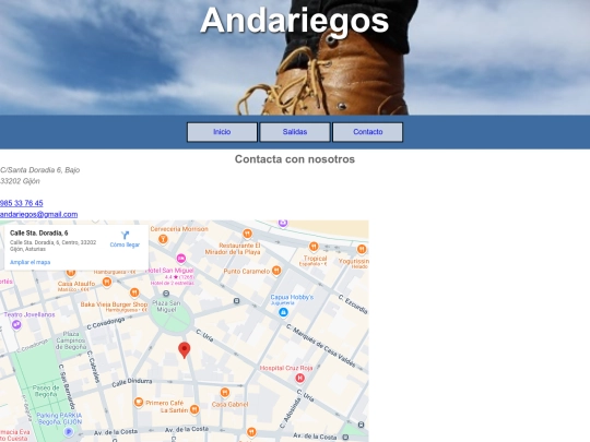 practica3/contacto screenshot