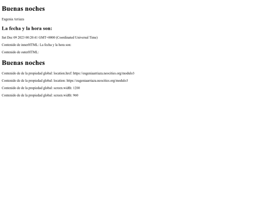 modulo3 screenshot