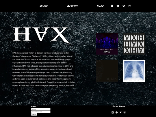Hax/template screenshot