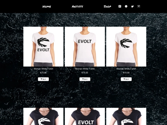 Tshirts/template screenshot