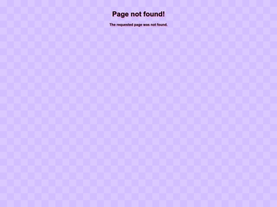 not_found screenshot