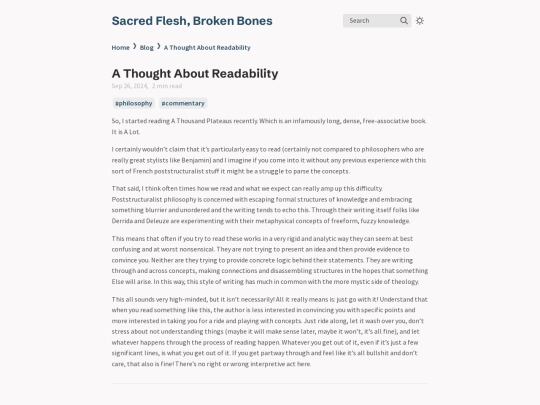 SFBB/Blog/readability screenshot