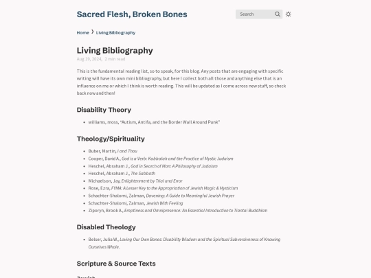 SFBB/Living-Bibliography screenshot