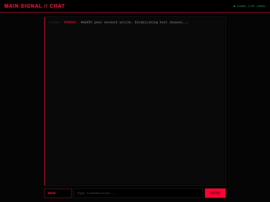 chatroom screenshot