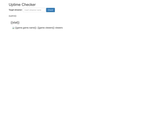 uptime screenshot