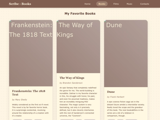 Books screenshot