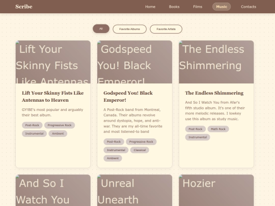 Music screenshot
