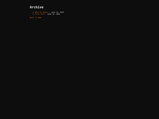 archive screenshot