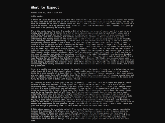 blog/what-to-expect screenshot