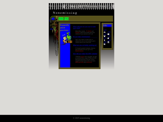 faq screenshot