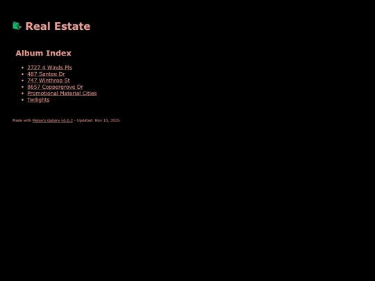 galleries/real-estate screenshot