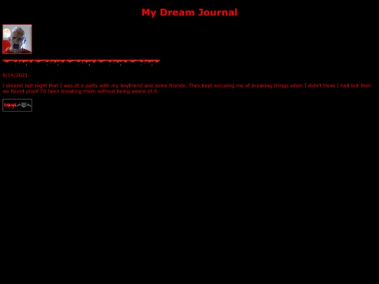 dreamjournal screenshot