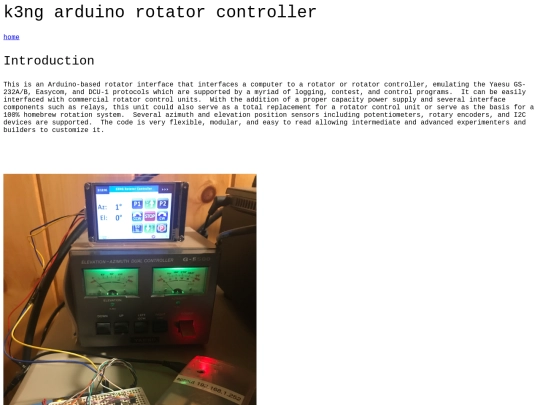 arduino-rotator-controller screenshot