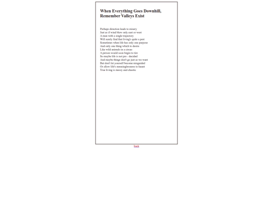 writings/poetry/downhill screenshot