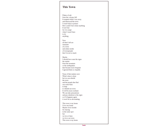 writings/poetry/thistown screenshot