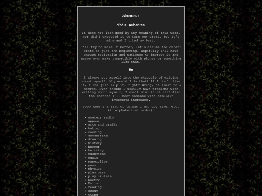 about screenshot