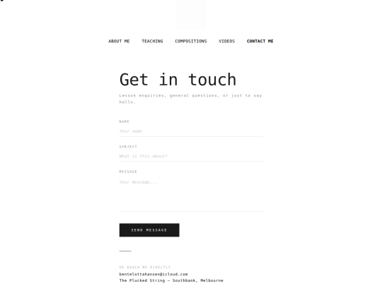 contact screenshot