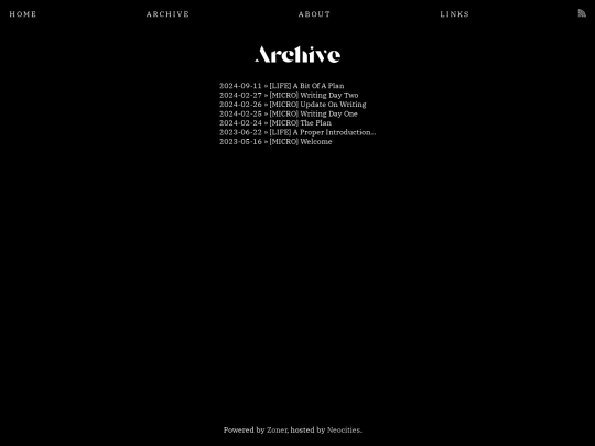 archive screenshot