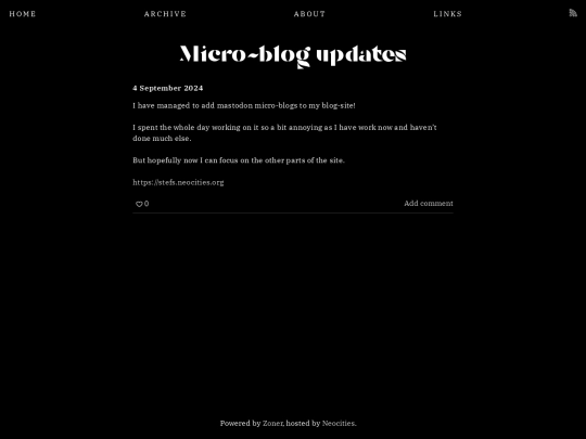 microblog screenshot