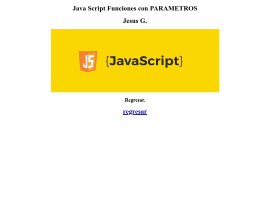 Funcionconparametros screenshot