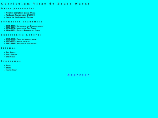 curriculum screenshot