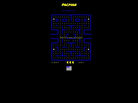 pacman screenshot