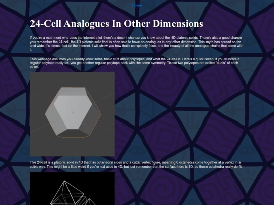 24-cell-analogues screenshot