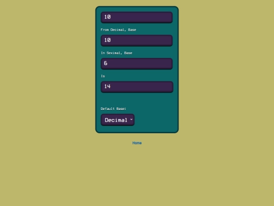base-converter screenshot