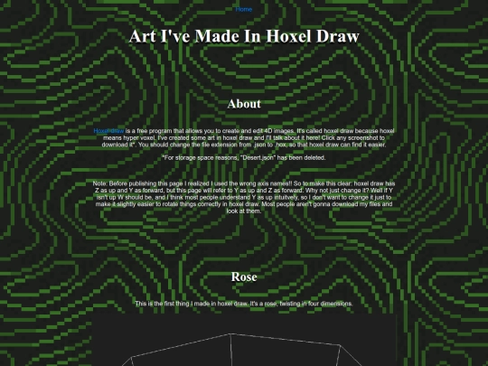 hoxel_artworks screenshot