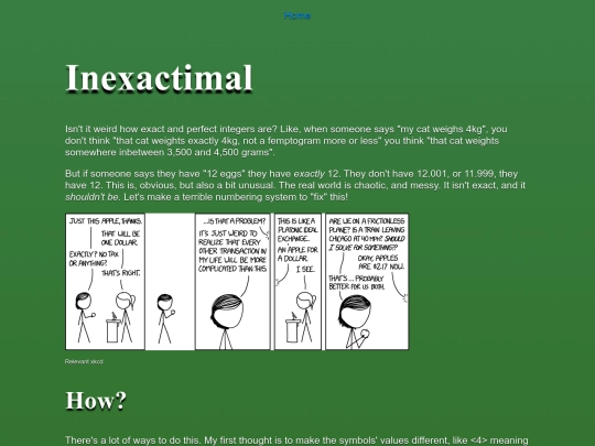 inexactimal screenshot