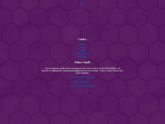 links screenshot