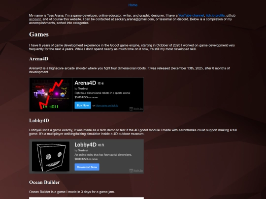 portfolio screenshot