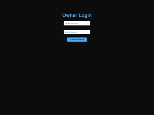 owner screenshot