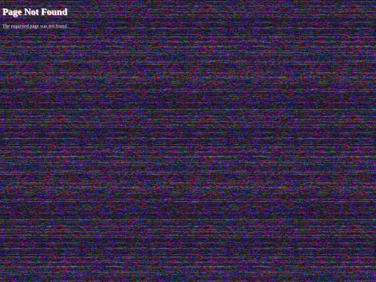 not_found screenshot