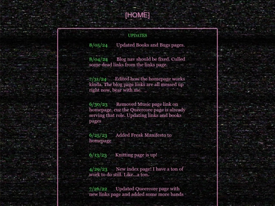 updates screenshot