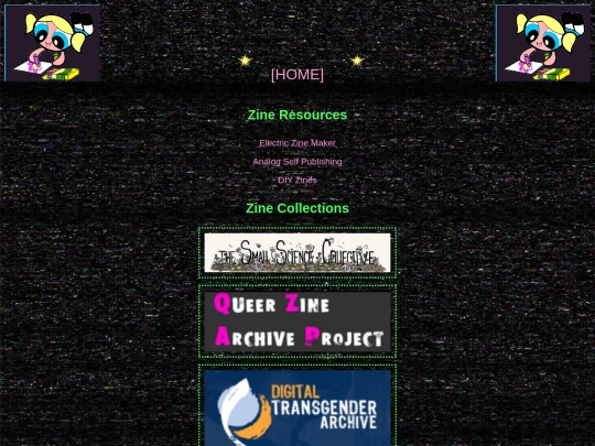 zines screenshot